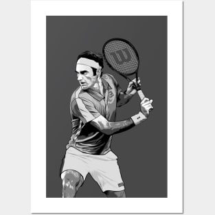 Roger Federer Posters and Art